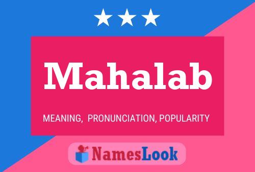 Mahalab Name Poster