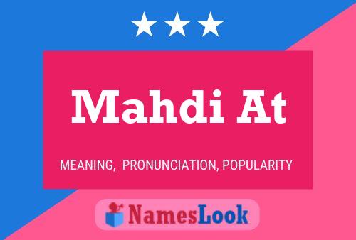 Mahdi At Name Poster