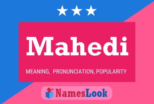 Mahedi Name Poster