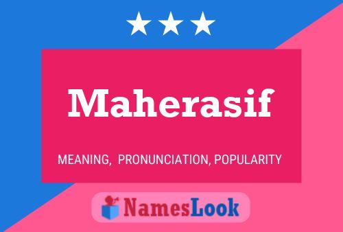 Maherasif Name Poster