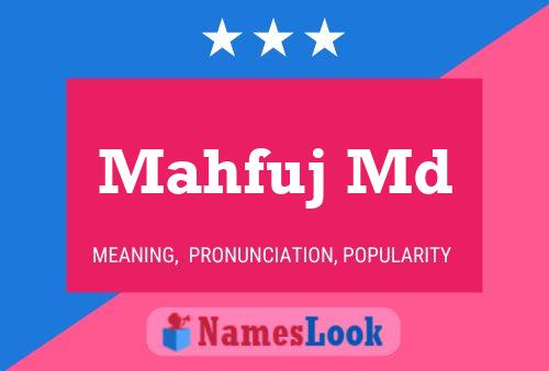 Mahfuj Md Name Poster