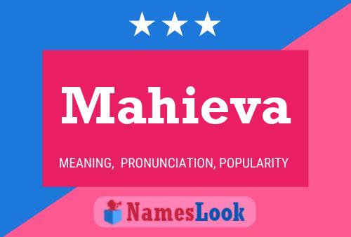 Mahieva Name Poster