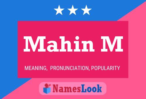 Mahin M Name Poster