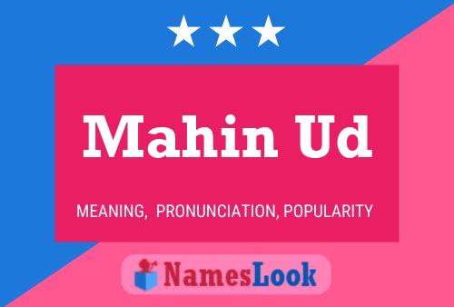 Mahin Ud Name Poster