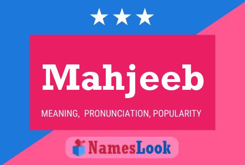 Mahjeeb Name Poster