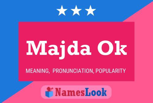 Majda Ok Name Poster