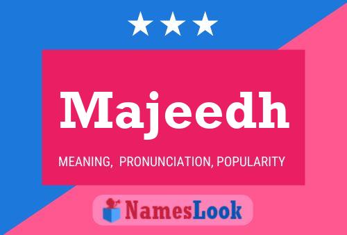 Majeedh Name Poster