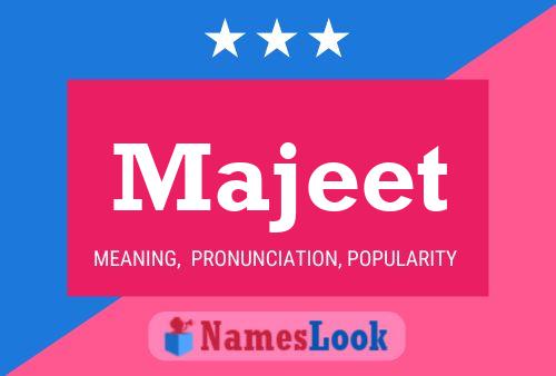 Majeet Name Poster