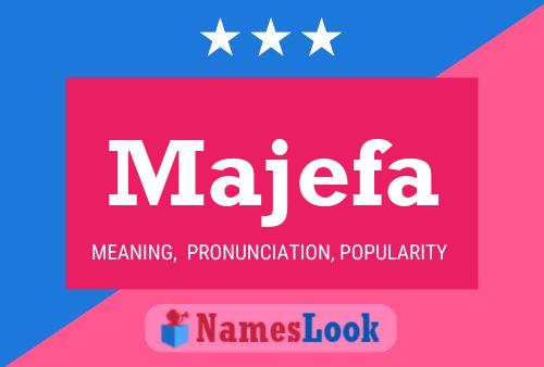 Majefa Name Poster