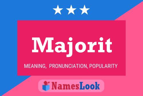 Majorit Name Poster