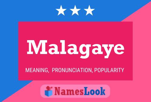 Malagaye Name Poster