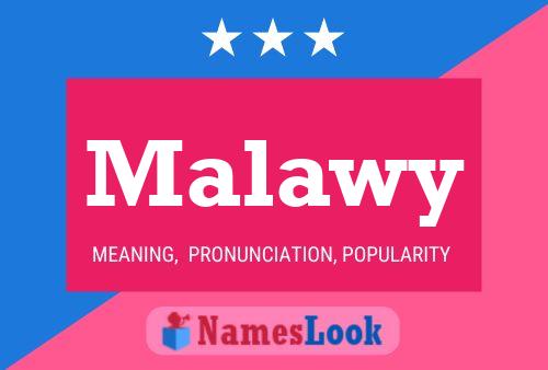 Malawy Name Poster