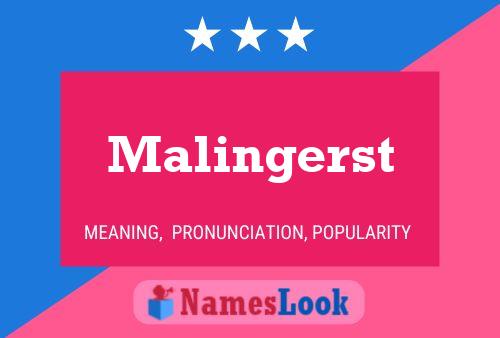 Malingerst Name Poster