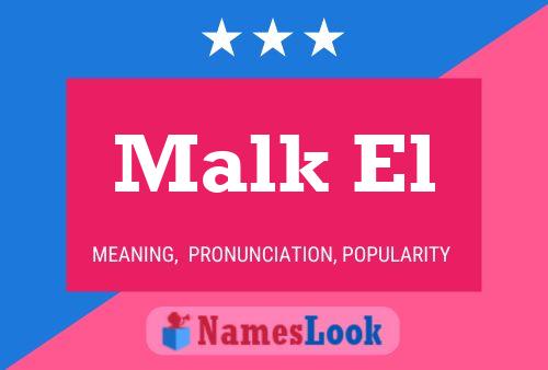 Malk El Name Poster