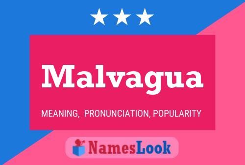 Malvagua Name Poster