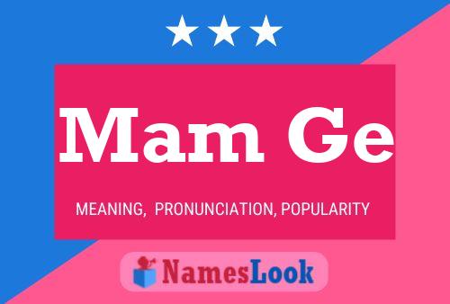 Mam Ge Name Poster