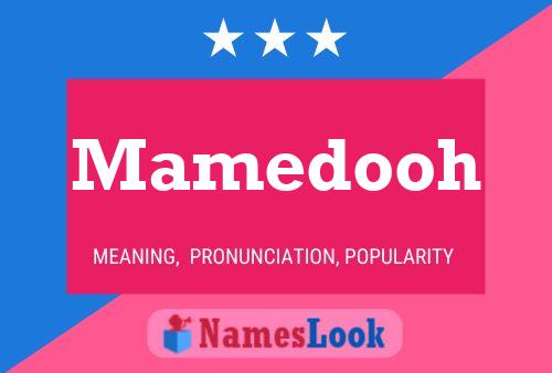 Mamedooh Name Poster