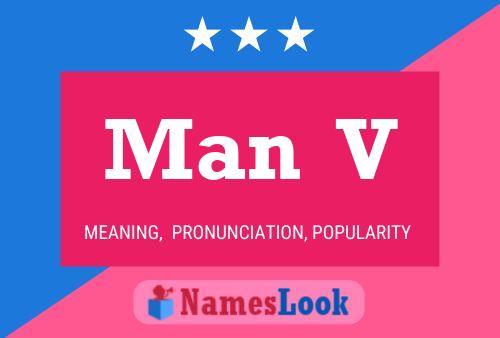 Man  V Name Poster