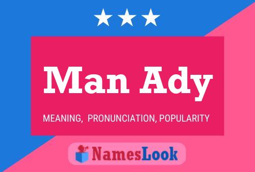 Man Ady Name Poster