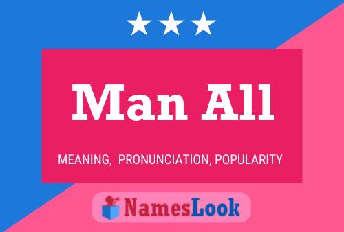 Man All Name Poster