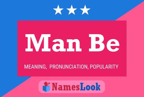 Man Be Name Poster