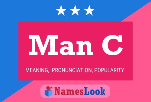 Man C Name Poster