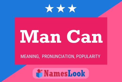 Man Can Name Poster