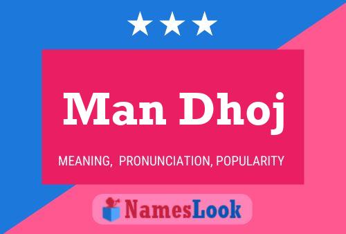 Man Dhoj Name Poster