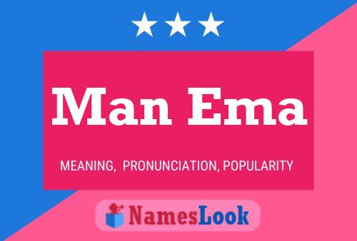 Man Ema Name Poster