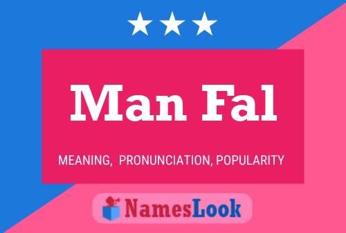 Man Fal Name Poster