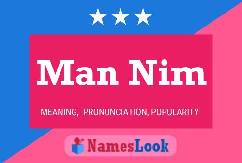 Man Nim Name Poster