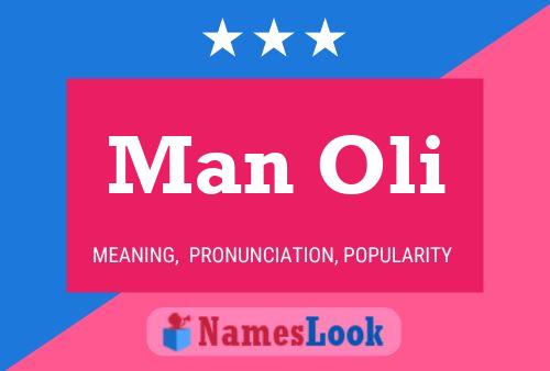 Man Oli Name Poster