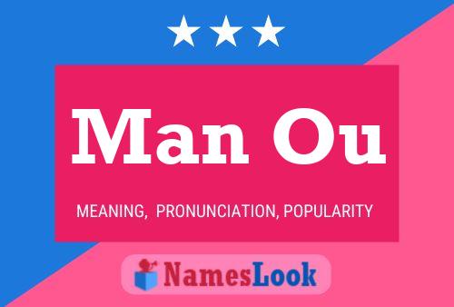 Man Ou Name Poster