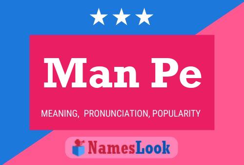 Man Pe Name Poster