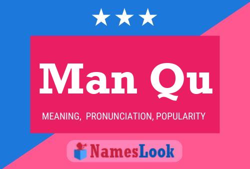 Man Qu Name Poster