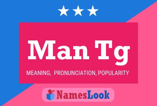 Man Tg Name Poster