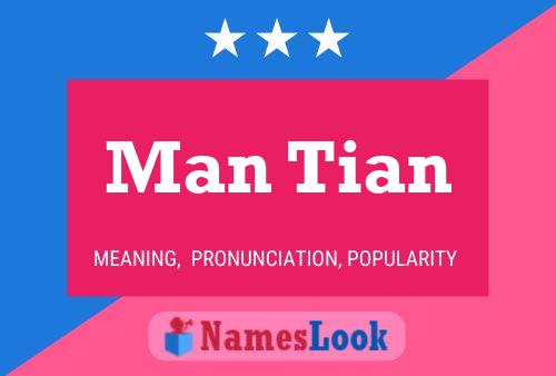 Man Tian Name Poster