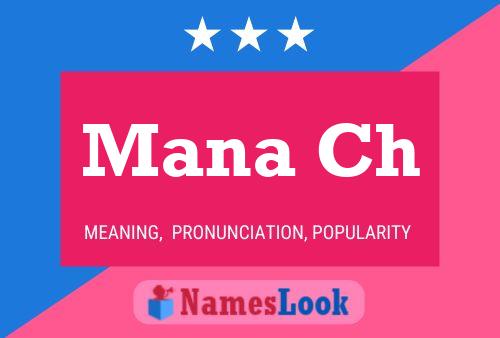 Mana Ch Name Poster