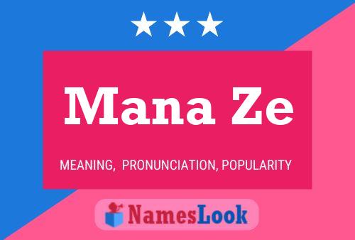 Mana Ze Name Poster