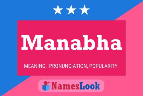 Manabha Name Poster