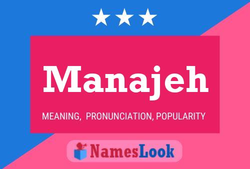 Manajeh Name Poster