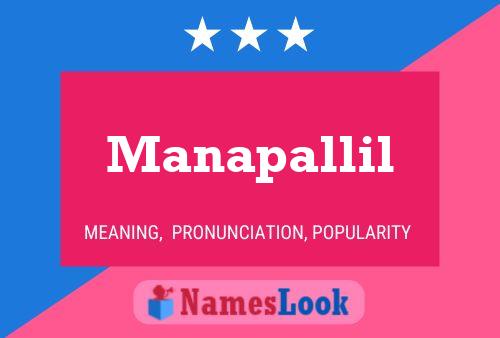 Manapallil Name Poster