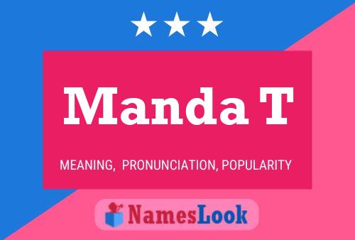 Manda T Name Poster