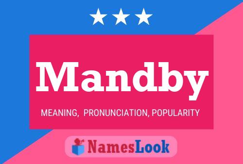 Mandby Name Poster