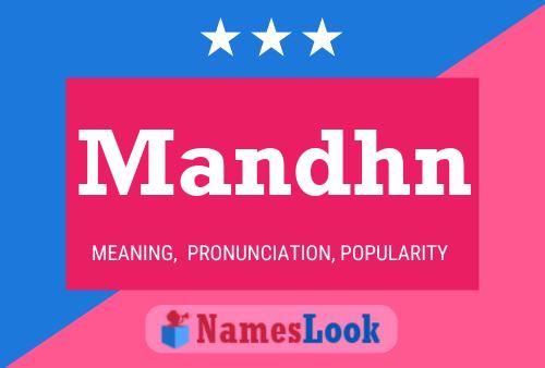 Mandhn Name Poster