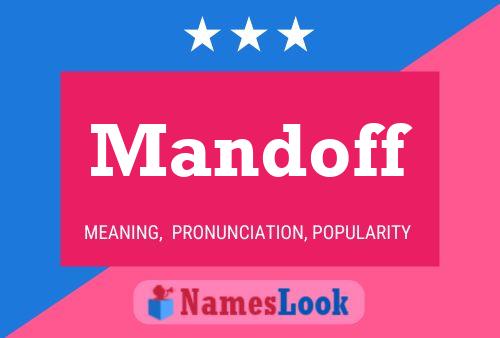 Mandoff Name Poster