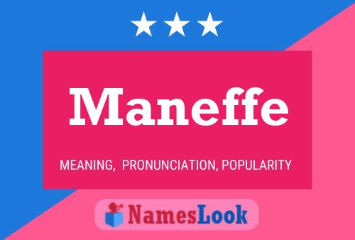 Maneffe Name Poster