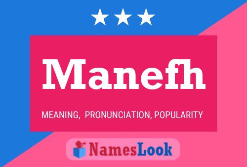 Manefh Name Poster