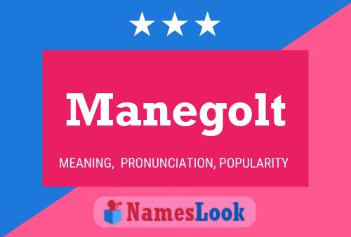 Manegolt Name Poster