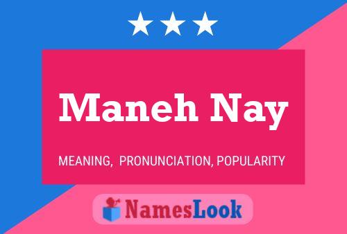 Maneh Nay Name Poster